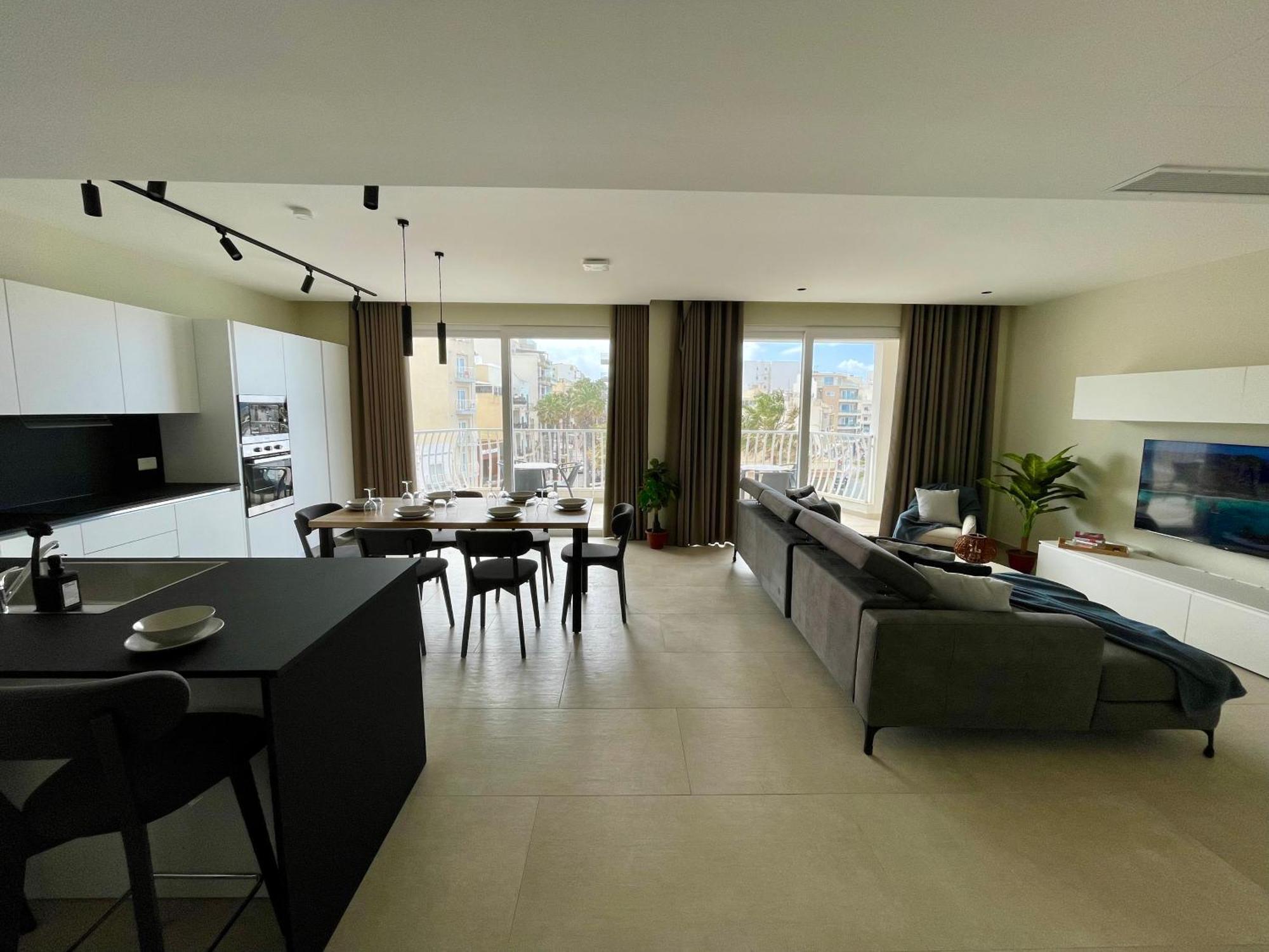 Bugibba Square Seafront Lux Apartments By Holi St. Paul's Bay Exterior photo