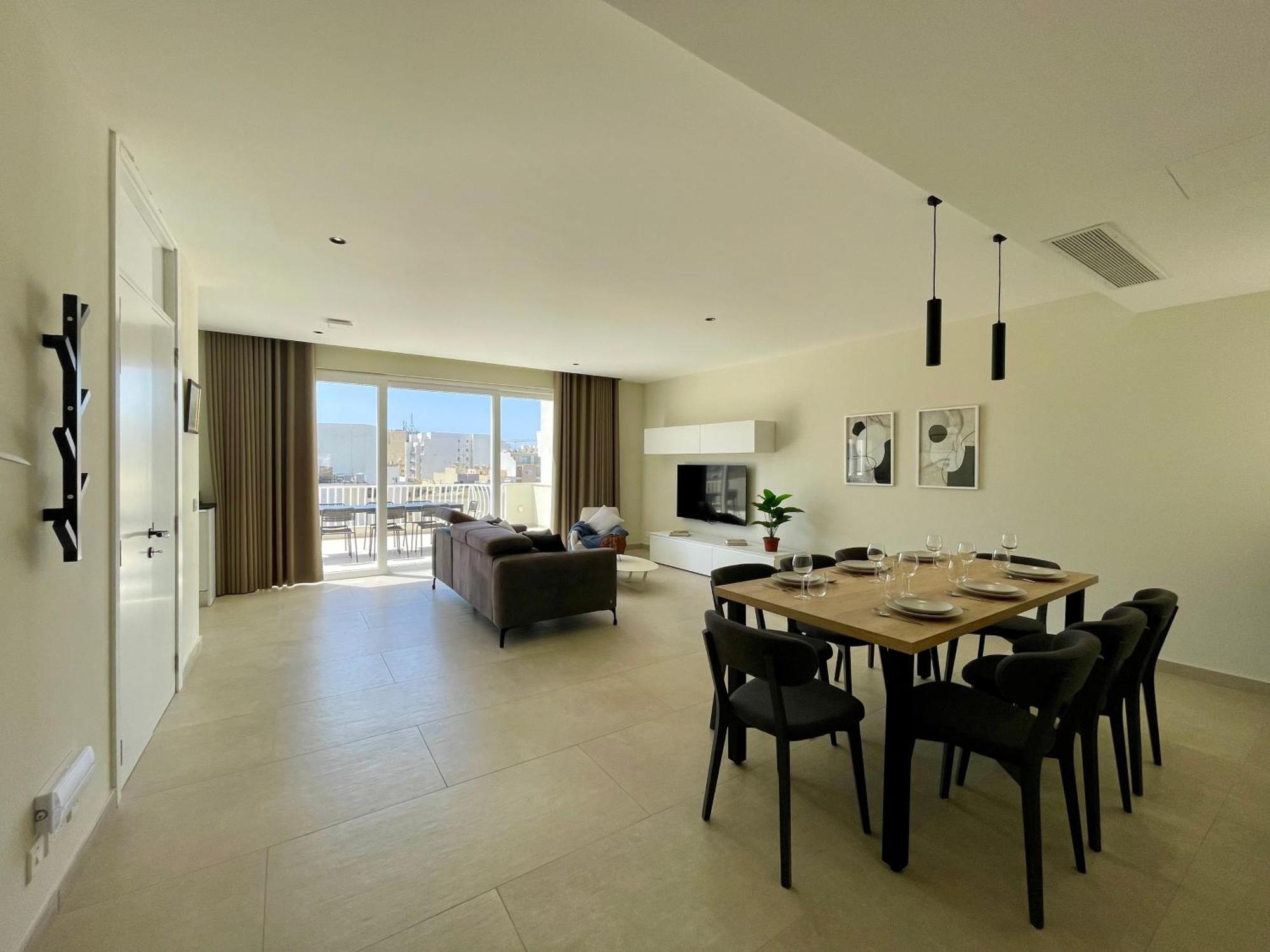 Bugibba Square Seafront Lux Apartments By Holi St. Paul's Bay Exterior photo