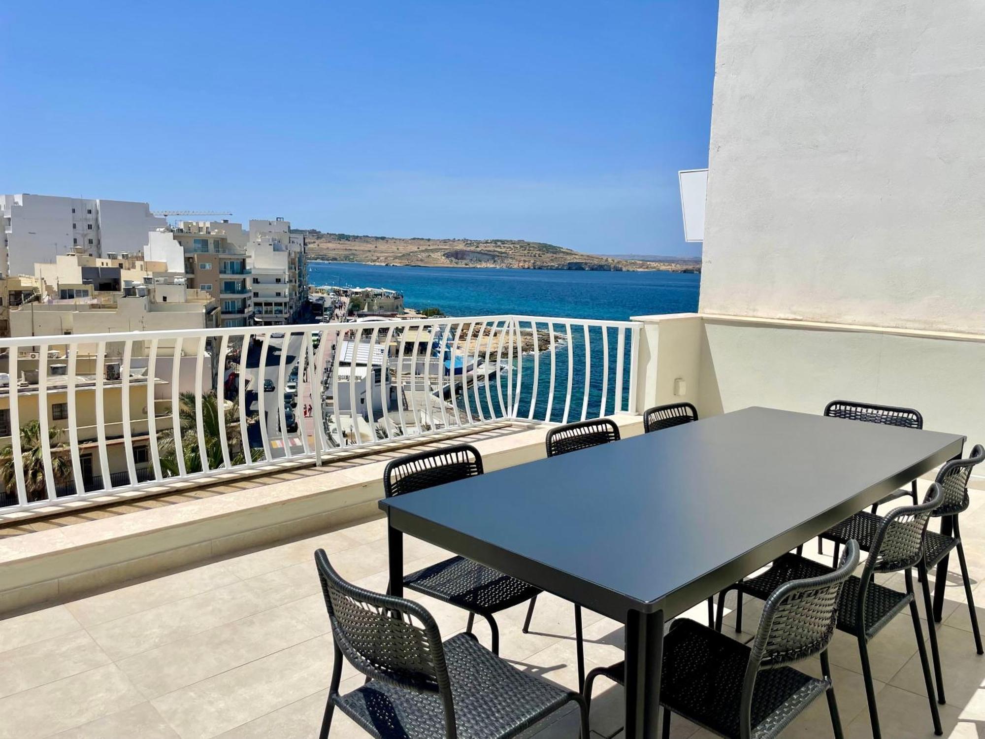 Bugibba Square Seafront Lux Apartments By Holi St. Paul's Bay Exterior photo