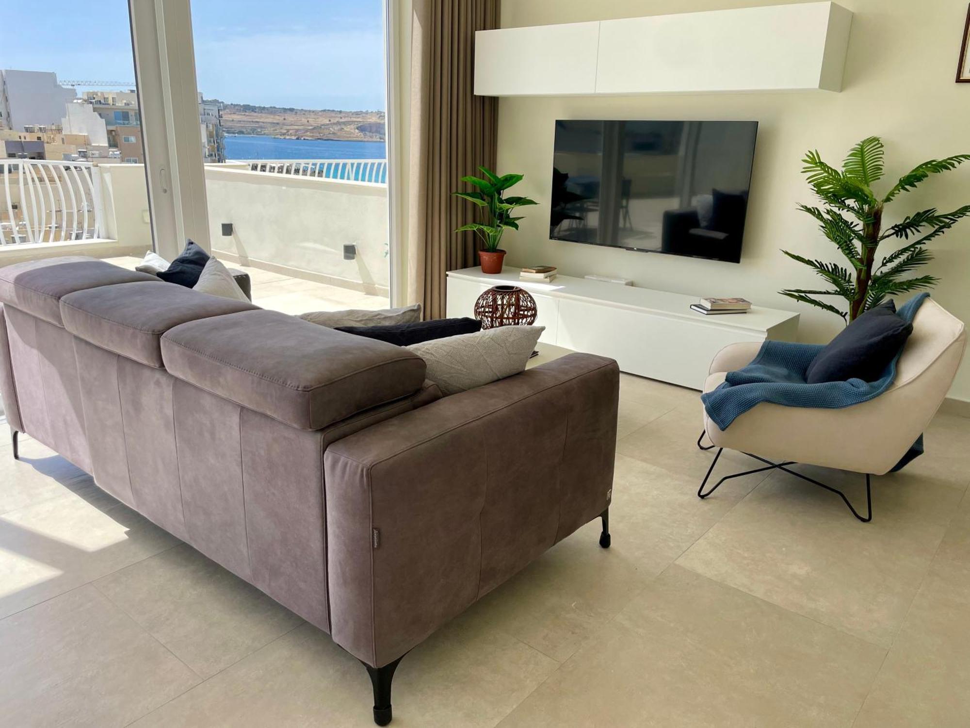 Bugibba Square Seafront Lux Apartments By Holi St. Paul's Bay Exterior photo